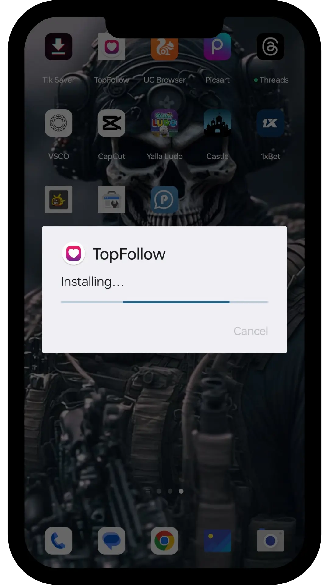 top followers install process