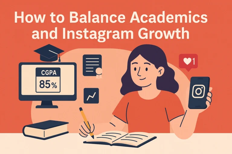 How to Balance Academics and Instagram Growth